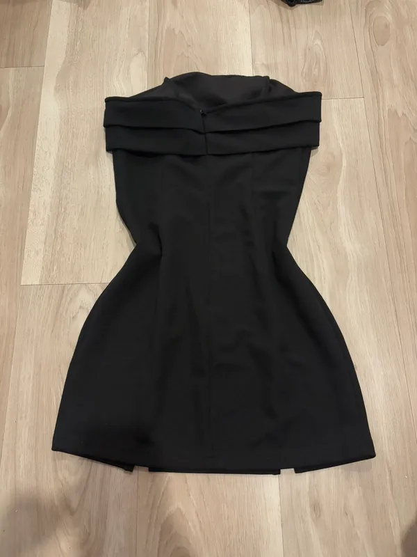Black Mini Dress - Image 2