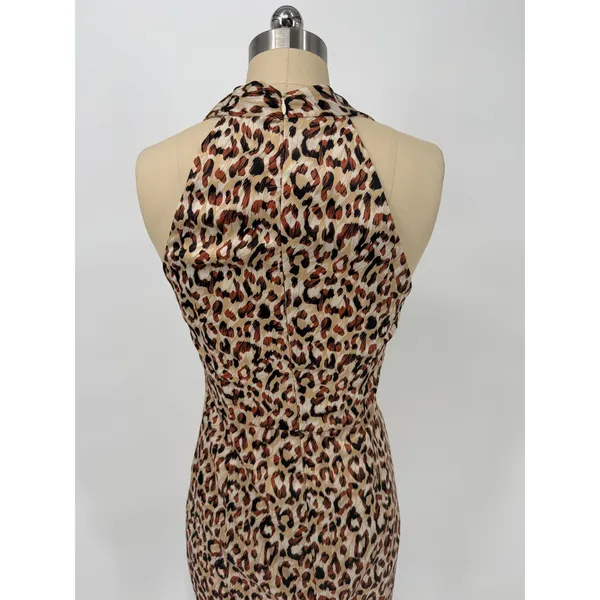 Lavish Lice NWT Underwired BustierSatin‎ Midi Dress Leopard Print Sz US 4$150 - Image 6