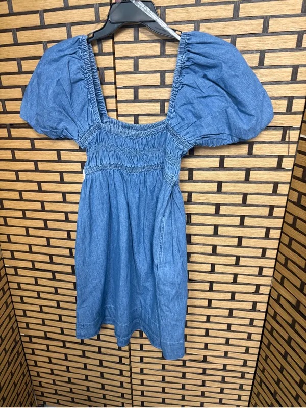 Free Assembly Denim Dress Size Small - Image 3