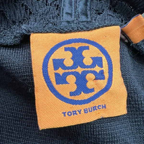 Tory Burch Womens M Cocktail Dress Lace Stretch Elegant‎ Party Flirty Whimsygoth - Image 7