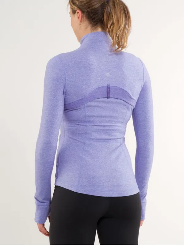 lululemon athletica Heather Lavender Full-Zip Jacket - Image 2