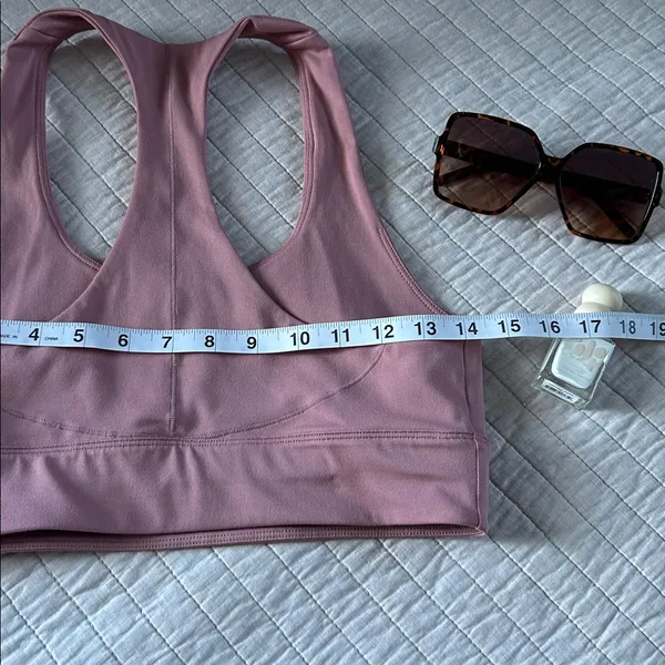 WellBeing + BeingWell revolve MoveWell mauve blush Pink Sports Bra Yoga M - Image 4