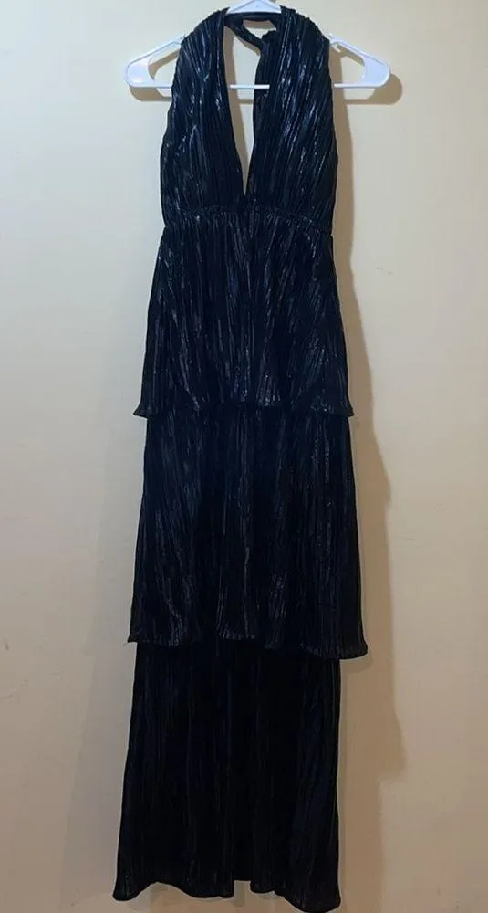 Womens Lioness 3 Tiered Pleated Maxi Dress - Image 4