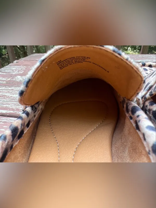 Born Women’s Cheetah Animal Print Slip On Loafers/Shoes, Casual Maximalist|Sz:7M - Image 11