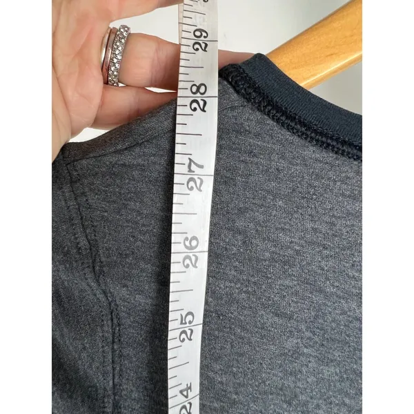Lululemon Every Yogi Long Sleeve Reversible Gray / Black Two Looks Long Top Soft - Image 8