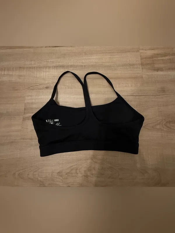 Kill Crew Black Sports Bra - Image 2