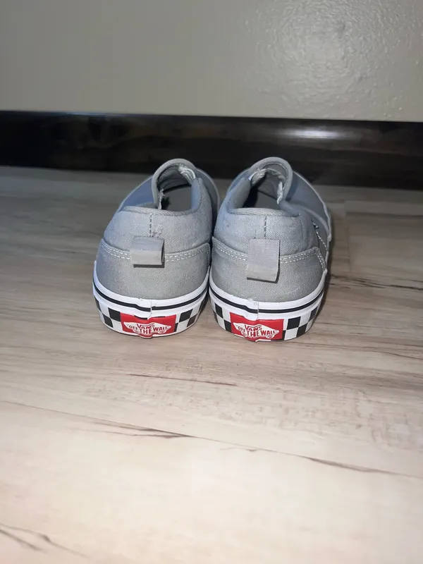 Grey Vans Slip-On - Image 3