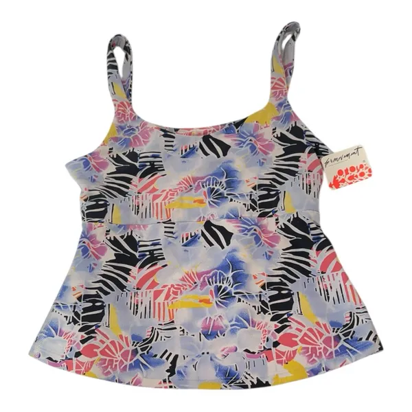 FP Movement Never Better Long Tank Mystic Floral Pink Combo Size S NWT - Image 3