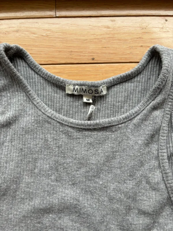 Basic Grey Tank Gray Size M - Image 2