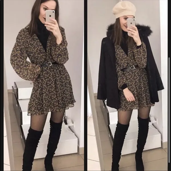 ✨ZARA PRINTED SHORT DRESS✨ - Image 8