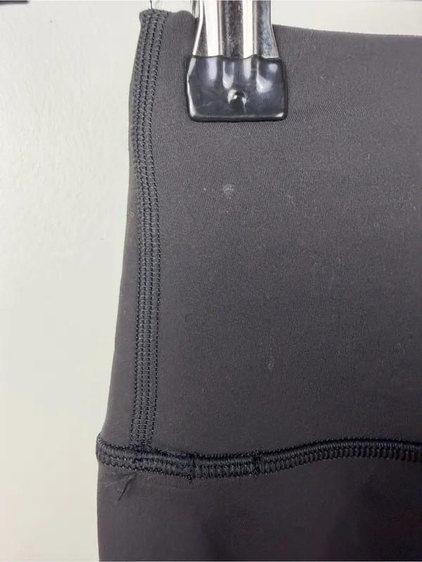 Lululemon Women Wunder Train HR Crop 23” Everlux LW6BNFS Black Size 2 - Image 3