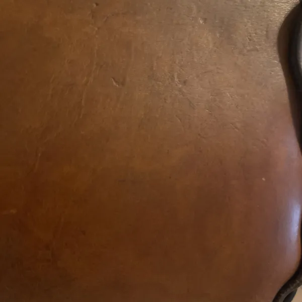 Vintage Handcrafted Brown Leather Braided Saddle Style Shoulder Bag Boho Western - Image 13