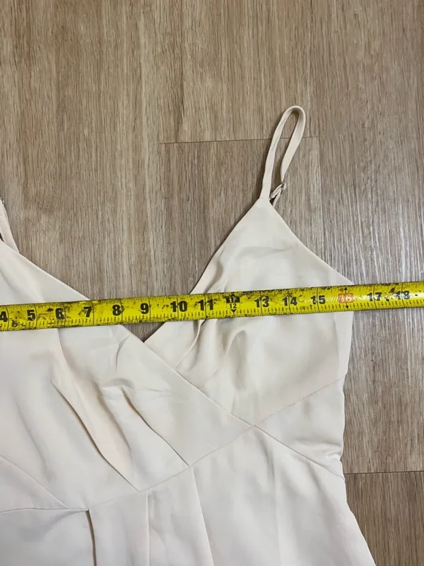 Lulu's Beige Wrap-Front Midi Dress - Image 5