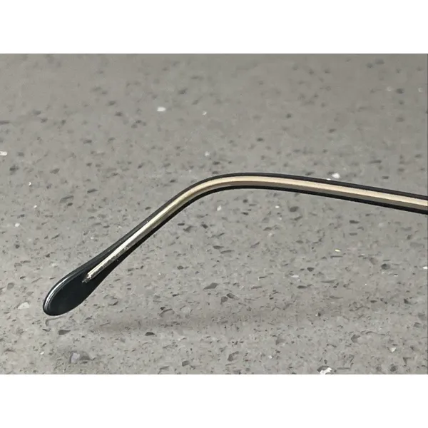Nine West Eyeglasses Frames ONLY 48-17 130 Glasses P9U Black full rim round - Image 9
