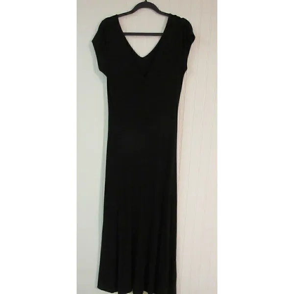 Lulu’s black dress cap sleeve size Large - Image 2