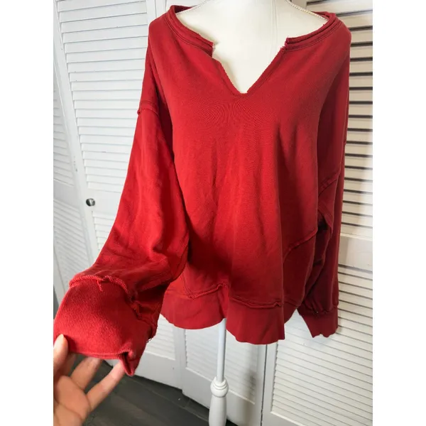 Urban Outfitters Out From Under Break It Up Notch Sweatshirt Sz Medium Oversized - Image 7