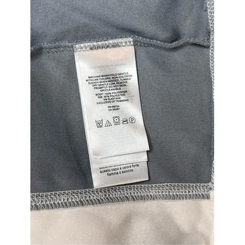Columbia Artic‎ Air Fleece Grey White Quarter Zip Top Pullover SMALL Cozy Casual - Image 9