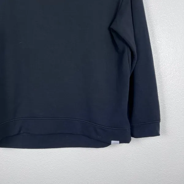 Orvis Womens Long Sleeve Pullover‎ Crew Neck Sweatshirt Black Small - Image 4