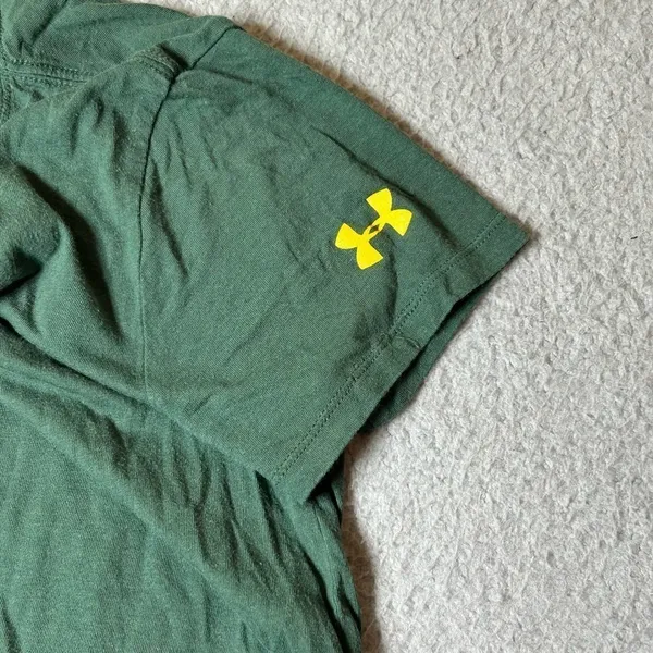 Green Bay Packers Shirt Womens‎ S Green Under Armour Combine Short Sleeve NFL - Image 4