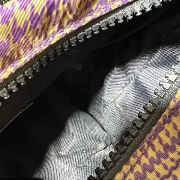 Lauren Ralph Lauren Y2K Houndstooth Shoulder Bag - Image 9