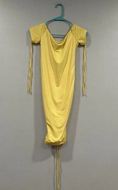 Baby Boo Samantha Dress in Yellow Size 8 - Image 4