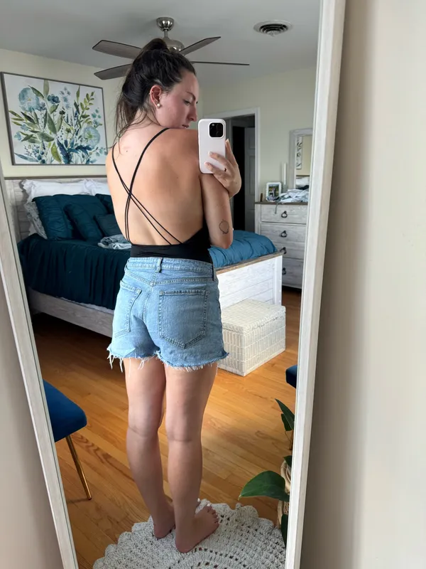 superdown Deep V Bodysuit - Image 2