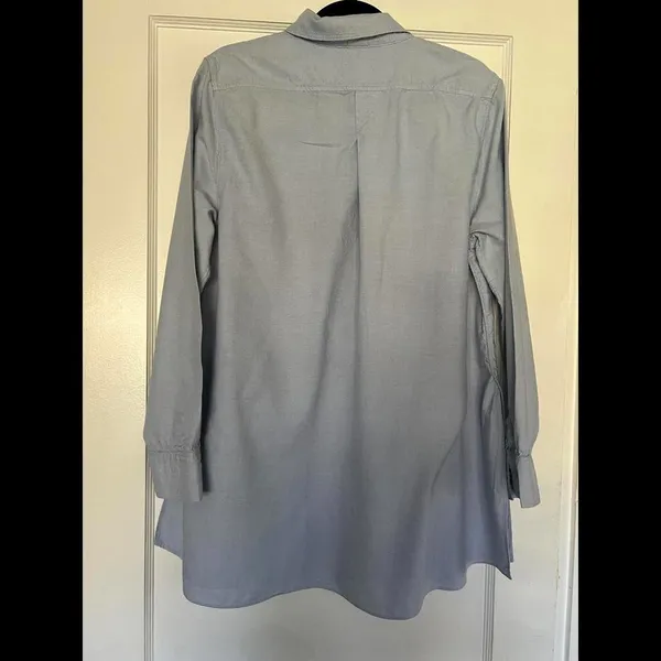 Aerie Light Blue Long Sleeve Shirt - oversized & Comfortable size X-Large - Image 5