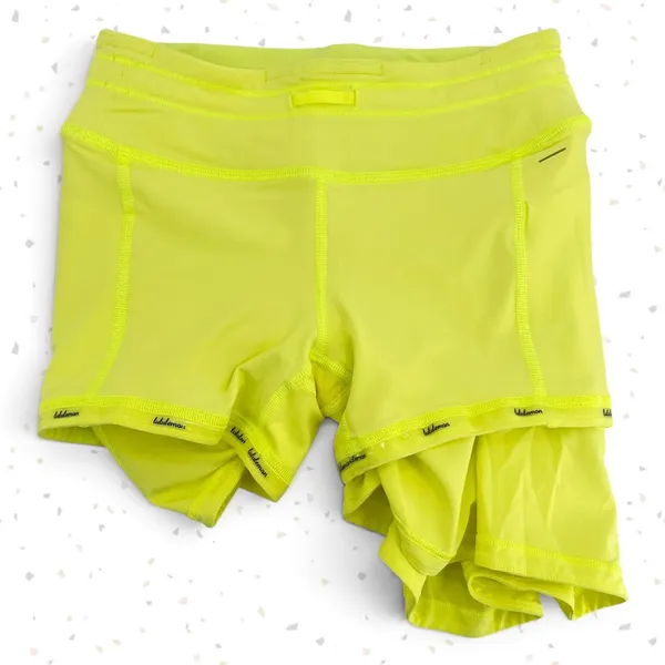 Lululemon Pace Rival Skirt Electric Lemon Yellow Bright Neon Pleats Skort Size 0 - Image 9