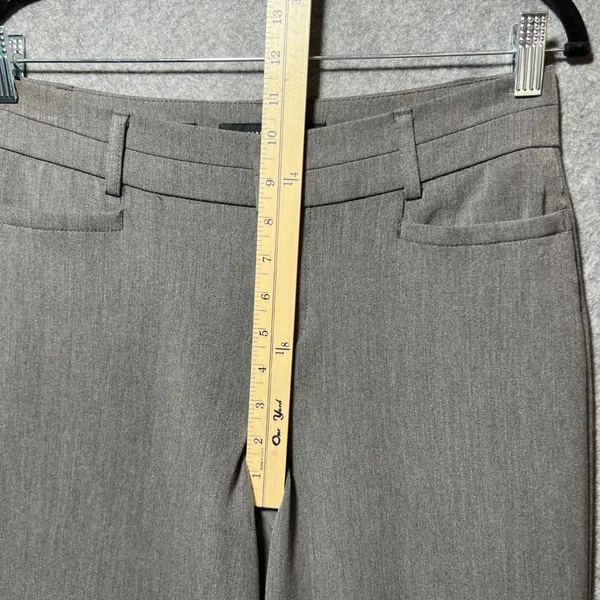 Nine West Womens‎ 4 Gray Wide Leg Dress Pants Career Workwear Trousers - Image 5
