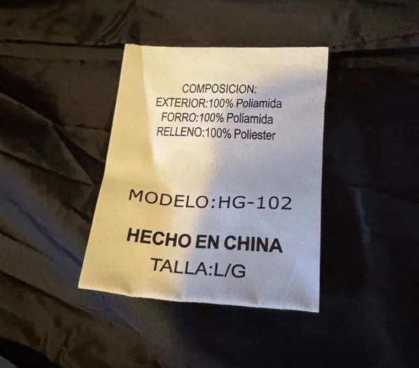 Black Puffer Vest Size L - Image 6