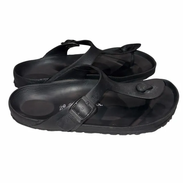 Birkenstock Gizeh Black EVA Thong Sandals Shoes 40 9 - Image 5