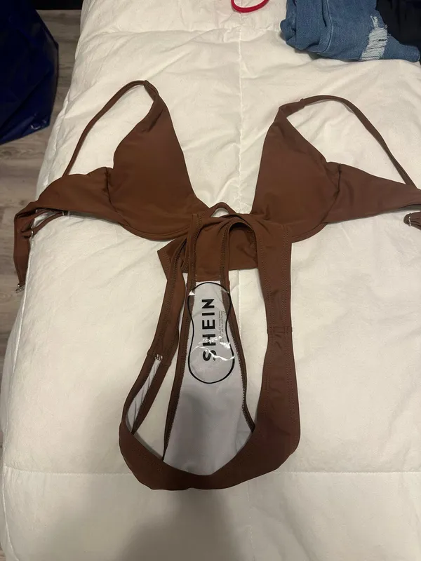 Brown Bikini Size M - Image 2