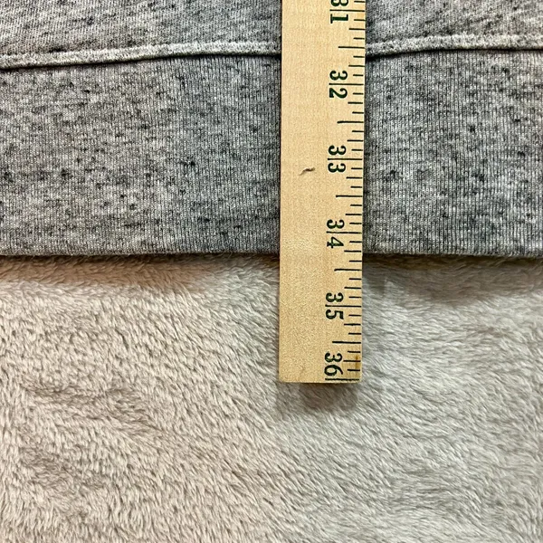 Gap Womens Sweatshirt dress crewneck Raglan sleeve Sm Gray - Image 7