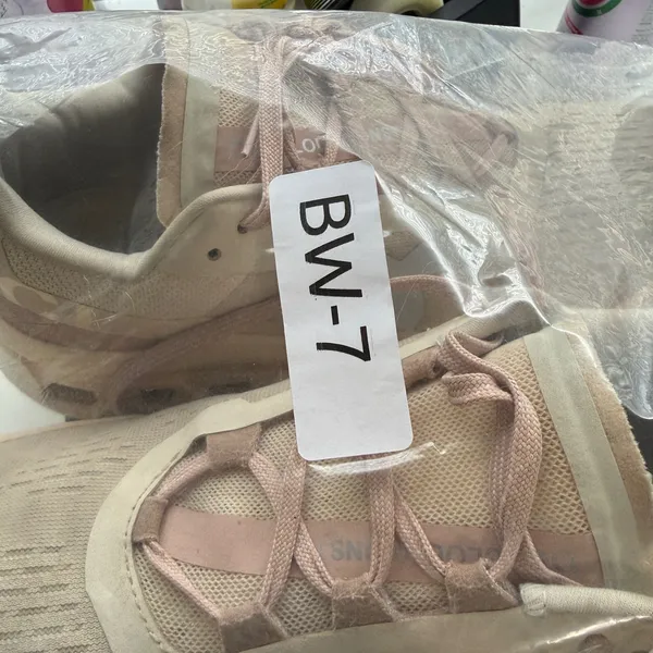 On Running Cloudmonster Sneakers Moon Fawn Beige Athletic Shoes Womens 9.5 - Image 11