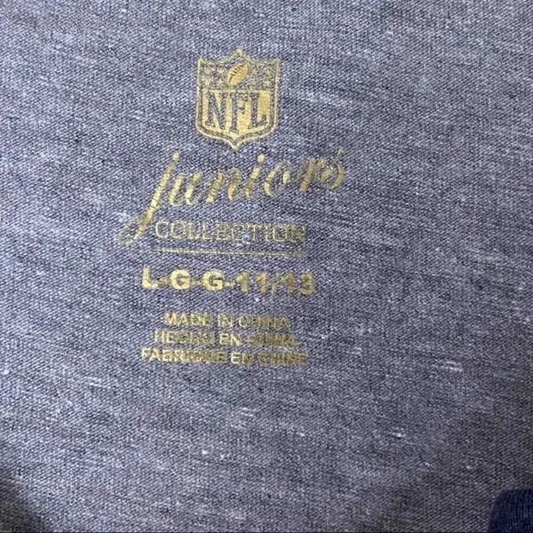 NFL New England Patriots Brady 12 Juniors T-Shirt Size Large - Image 5