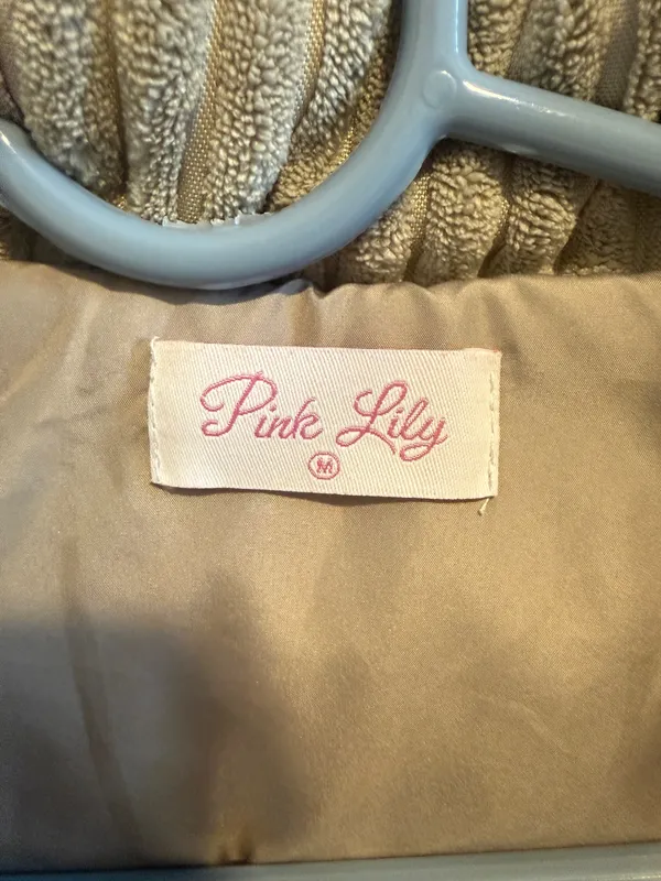 Pink Lily Puffy Jacket - Image 2