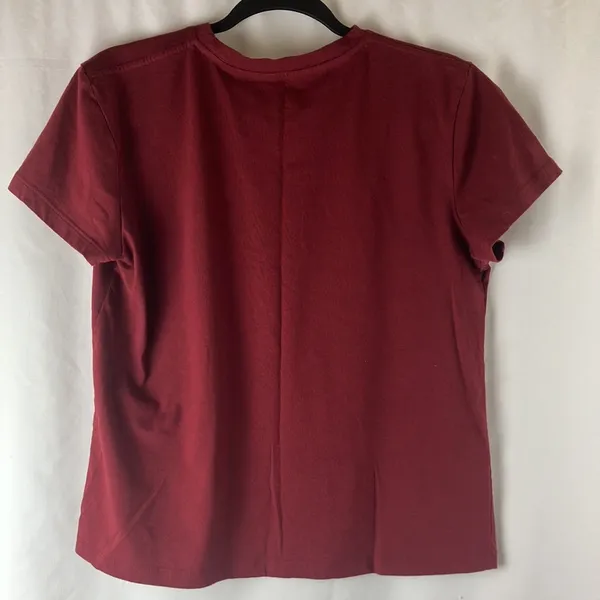 Harry Potter burgundy graphic tee shirt woman’s size large - Image 5