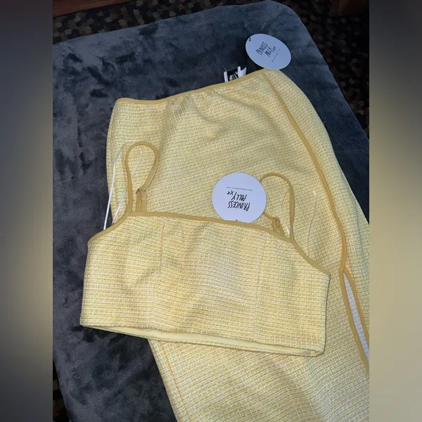 Princess Polly Ellyana Set in Yellow Size 6 New with tags - Image 8