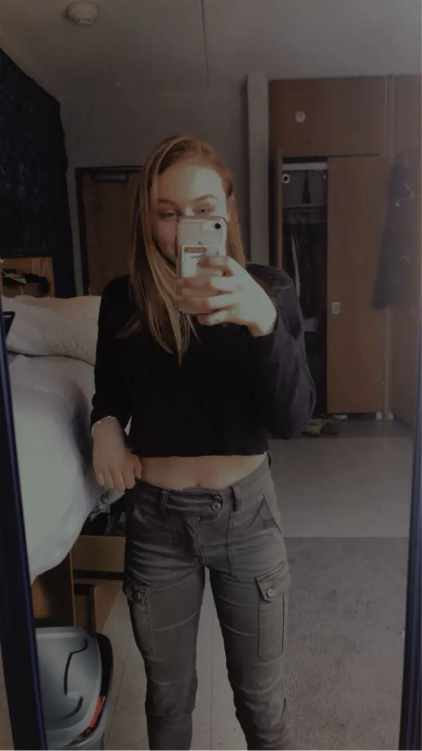 Green Cargo Pants American Eagle - Image 4