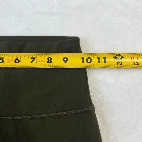 Lululemon Align High Rise Leggings Dark Olive Green 2 - Image 8
