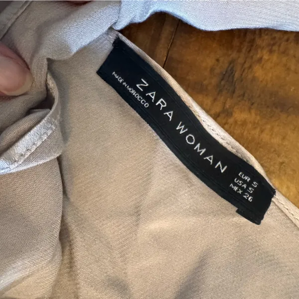 Zara Satin Asymmetrical Tank‎ - Image 6