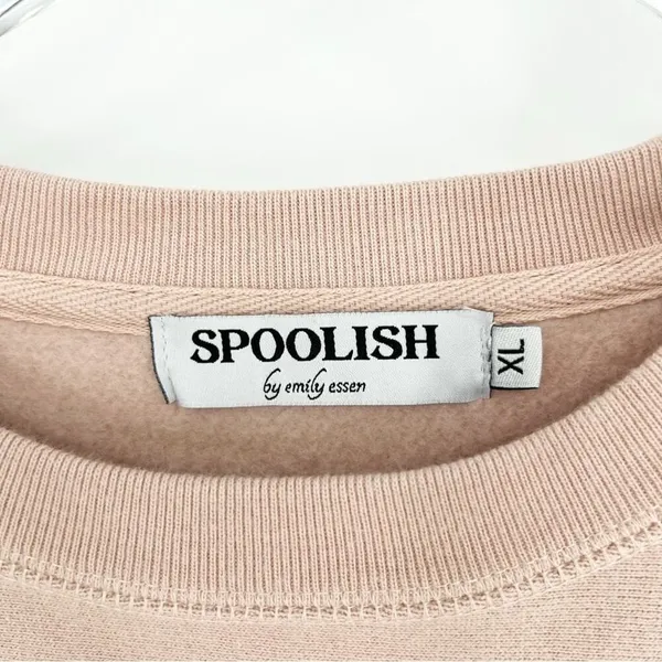 Spoolish by Emily‎ Essen Pink Zodiac Crewneck Sweatshirt Women's XL Celestial - Image 5