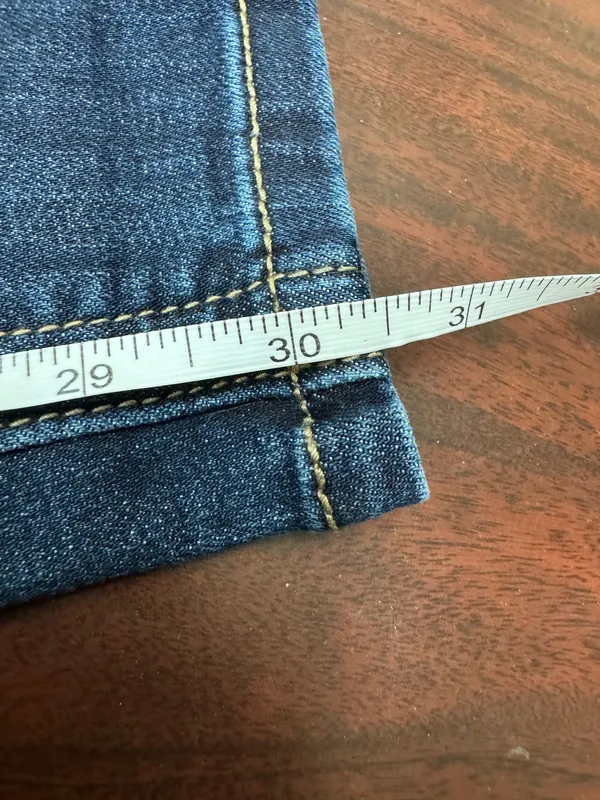 7 For All Mankind Tummyless High Rise Skinny Jeans Size 16 - Image 10