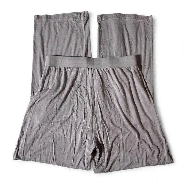 Cozy Earth Women Bamboo Wide Leg Pajama Pants Mauve Purple CEW0087 Small‎ - Image 2