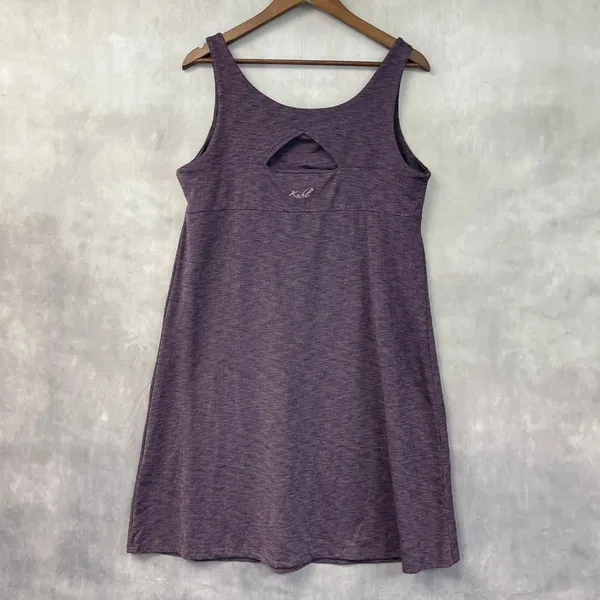 Kuhl Mova Aktiv Dress Womens‎ XL Purple Heather Stretch Outdoor Gorpcore Minimal - Image 2