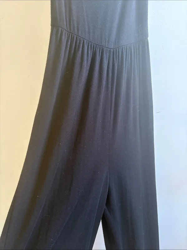 Antistar Black Sleeveless Wide-Leg Jumpsuit - Image 2