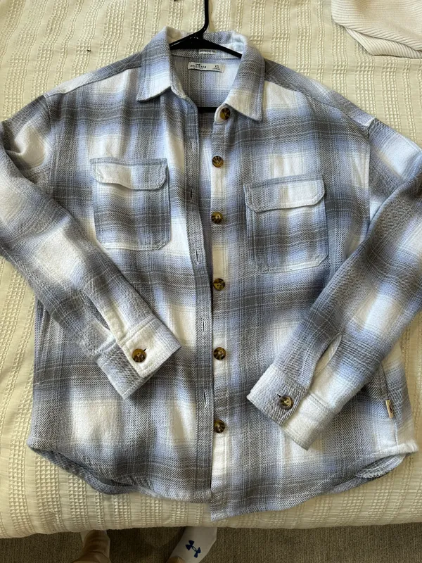 Hollister Plaid Shirt - Image 3