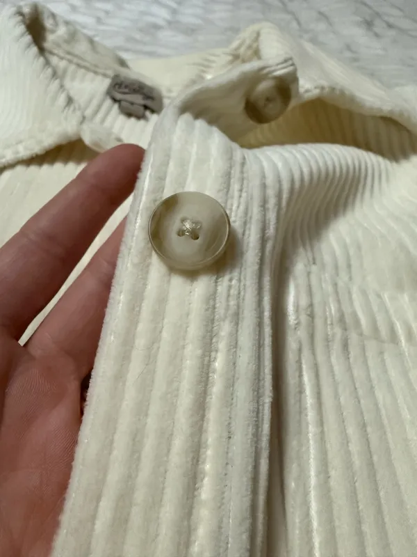 Como Vintage Button Sweater Flannel - Image 3
