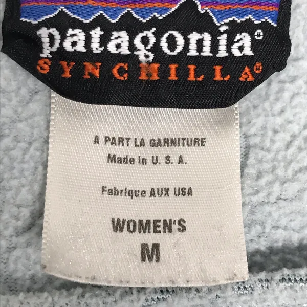 Patagonia Synchilla Light Blue Fleece - Medium EUC - Image 6