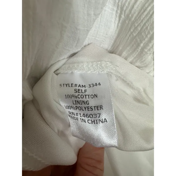 Aeom Maxi Dress white‎ size Small White - Image 6